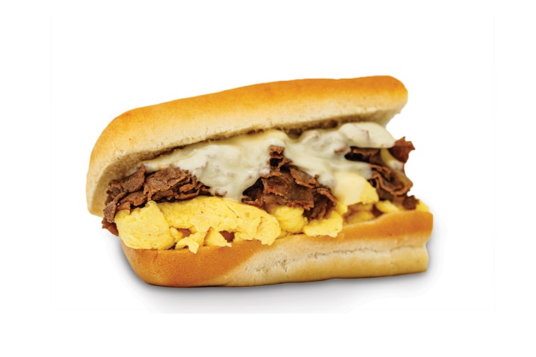 Steak Philly, Egg & Cheese Sub