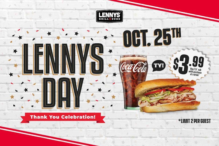 Lennys Day 7.5" Subs Main Image