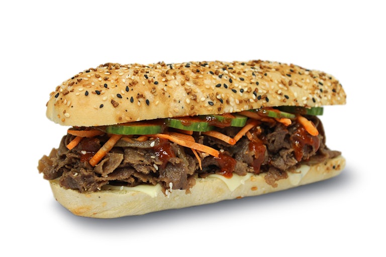 Korean BBQ, bbq sub, bbq sandwich, korean bbq sub, korean bbq sandwich